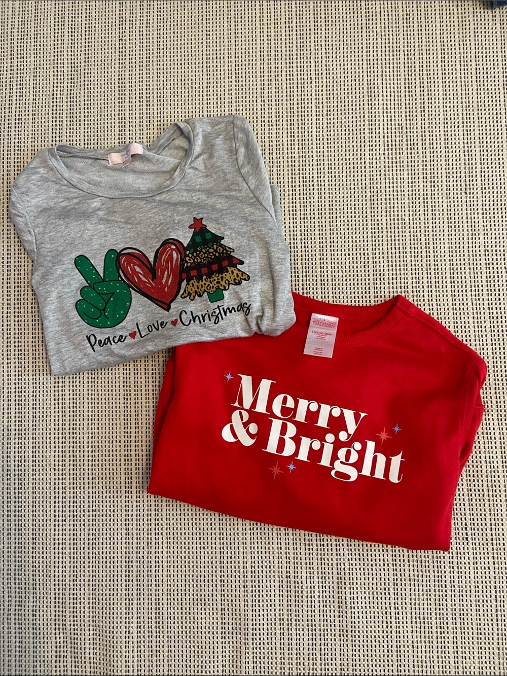 Kids Holiday Long sleeve tops